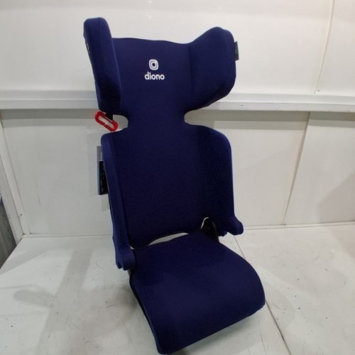 DIONO FOLDABLE AIRI TRAVEL HIGH BACK BOOSTER SEAT - 43"-57" (40-100LBS) - BLUE SURGE/NAVY (MODEL: 55002-NA-01) image 4