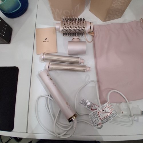 4PC T3 AIRE 360 AIR STYLER BLOWOUT KIT HAIR DRYER - PINK (MODEL: 600692-UL-10) image 4