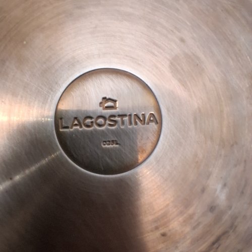LAGOSTINA STAINLESS STEEL FRYING PAN -10.5" SILVER image 2