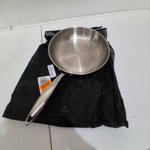 LAGOSTINA STAINLESS STEEL FRYING PAN -10.5" SILVER image 3