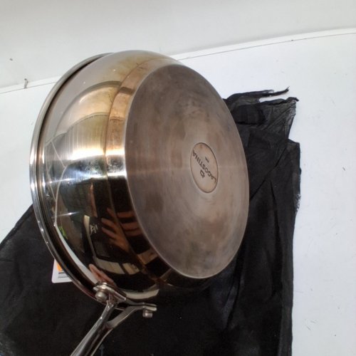 LAGOSTINA STAINLESS STEEL FRYING PAN -10.5" SILVER image 4