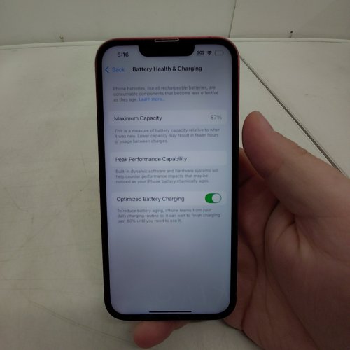 APPLE IPHONE 13 128GB - PRODUCT RED (MODEL: MLMQ3LL/A) image 5