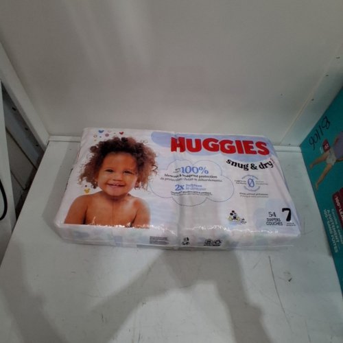54PK HUGGIES SNUG AND DRY DIAPERS - SIZE 7 - DISNEY image 4