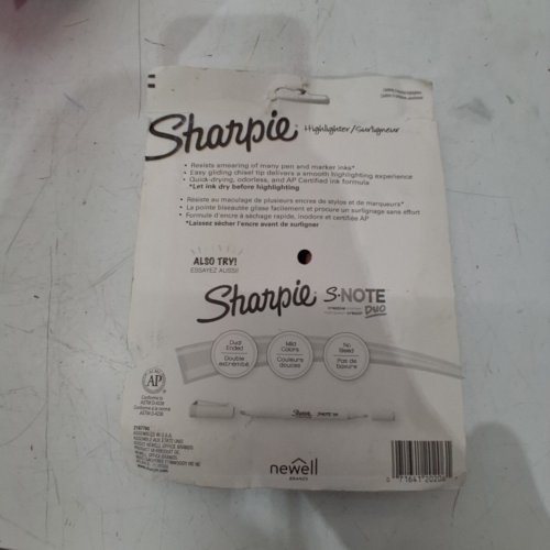 6PK SHARPIE CHISEL TIP TANK HIGHLIGHTERS - MILD PASTEL COLOURS (MODEL: 2157488) image 3