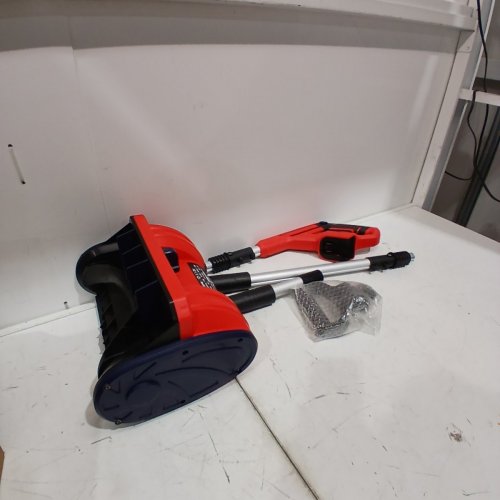 MEKIPOW CORDLESS ELECTRIC SNOW SHOVEL FOR MILWAUKEE 18V BATTERY - *TOOL ONLY* - 12" - RED/BLACK - (MODEL: MKP1005) image 2