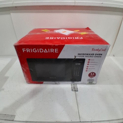 FRIGIDAIRE STAINLESS STEEL MICROWAVE WITH 10 POWER LEVELS - 1.1CU. FT. 1000W - BLACK (MODEL: EMW1132) image 6