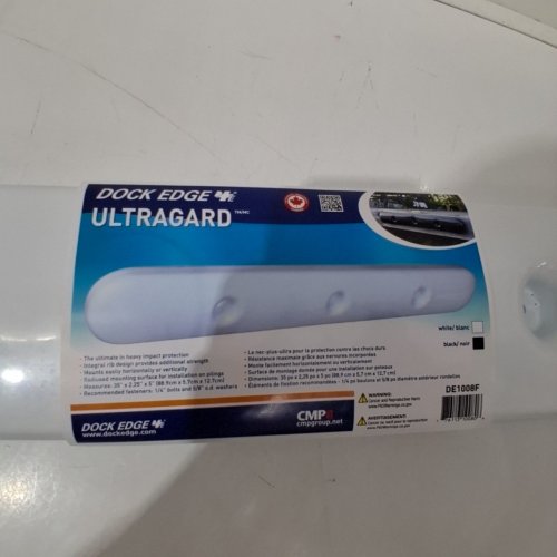 DOCK EDGE PVC ULTRAGARD GUARDS - 35" - WHITE image 3