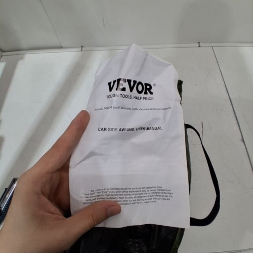 VEVOR VEHICLE AWNING WITH SIDE CANOPIES - 10FT X 7FT - GREEN (MODEL: ATWCA3223) image 4
