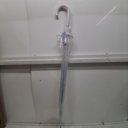 WEATHER STATION BUBBLE DOME CLEAR UMBRELLA - 52" - WHITE (MODEL: WS510-WHITE) image 2