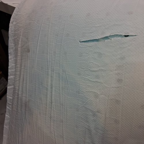 ORCALIC GEL MEMORY FOAM MATTRESS TOPPER - TWIN , 2" - BLUE image 2