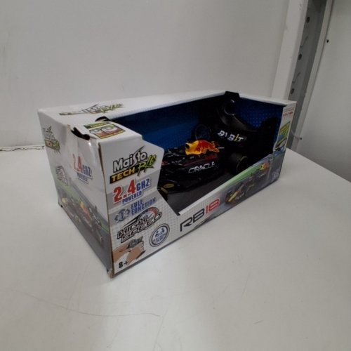 MAISTO TECH RC REMOTE CONTROL CAR WITH PISTOL GRIP CONTROLS - 1:24 SCALE - RED BULL RACING RB18 (2022) ORACLE - BLACK image 3