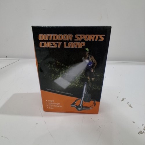WEST BIKING OUTDOOR SPORTS CHEST MOUNTED LED LIGHT LAMP WITH REAR LIGHT AND 2 MODEDS - 2200MAH BATTERY image 3