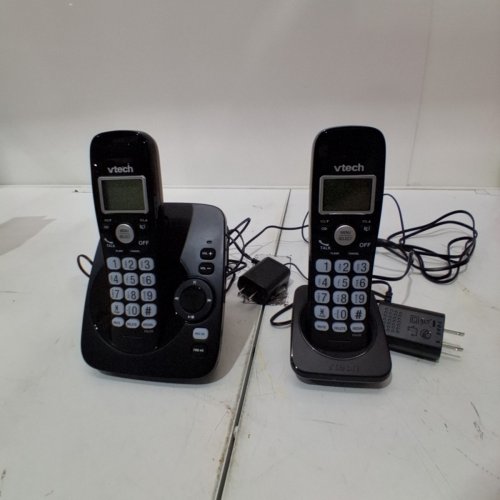 VTECH DECT 6.0 HANDSET CORDLESS HOME PHONE ANSWERING MACHINE - CALLER ID, 14 MINUTES RECORDING TIME, STORES 30 CALLS - BLACK - (MODEL: CS6224-21) image 3