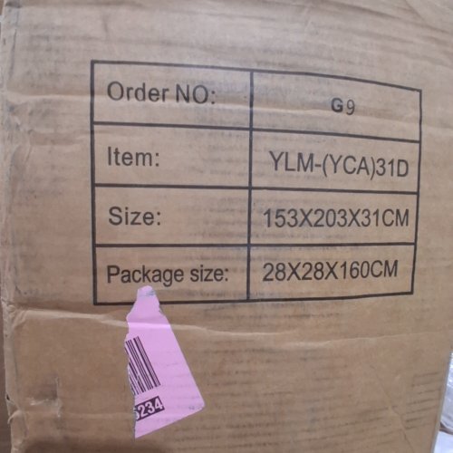 FULL MEDIUM HYBRID BED-IN-A-BOX MATTRESS - 12" - QUEEN - GREY (MODEL: YLM-(YCA)31D) image 2