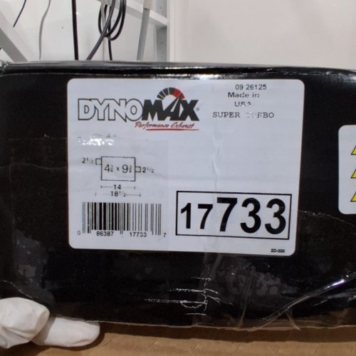 DYNOMAX PERFORMANCE SUPER TURBO MUFFLER (MODEL: 17733) image 2