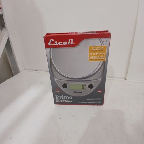 ESCALI PRIMO DIGITAL SCALE - CHROME (MODEL: P115C) image 3