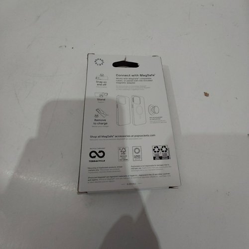 POPSOCKET MAGNETIC PHONE GRIP & STAND FFOR MAGSAFE DEVICES - CLEAR image 3