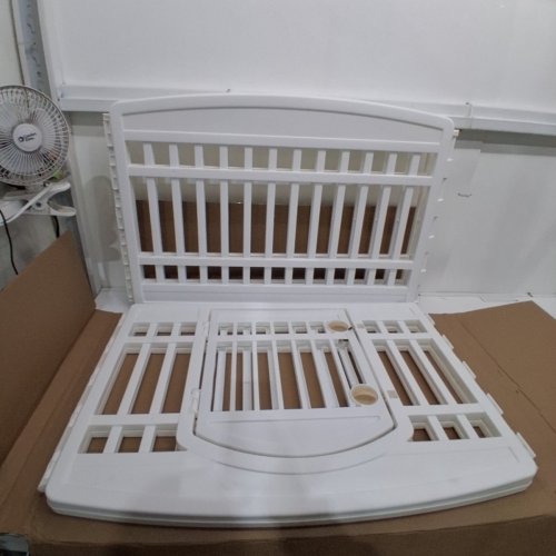 IRIS USA 4-PANEL PET PLAY PEN WITH GATE - 35" X 24" - WHITE (MODEL: CI-606E /CI-604E)) image 2