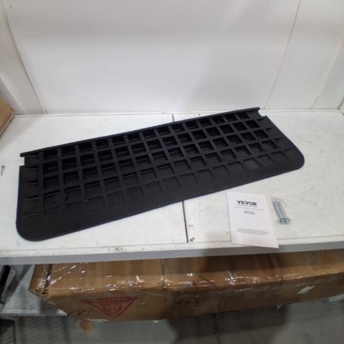 VEVOR RUBBER CURB RAMP - 17" X 40" X 2" - BLACK (MODEL: KR-11) image 6