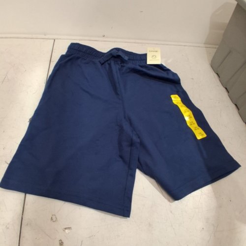 BOYS GEORGE FRENCH TERRY SHORTS - LARGE (10/12) - BLUE (STYLE: GRS63129B) image 2