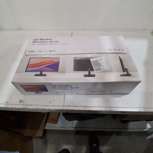 LG MONITOR U4 - 120HZ - 22" - BLACK (MODEL: 22U403A) image 7