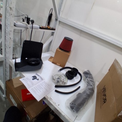 VEVOR COLD AIR INTAKE KIT - BLACK / RED (MODEL: DR323) image 3