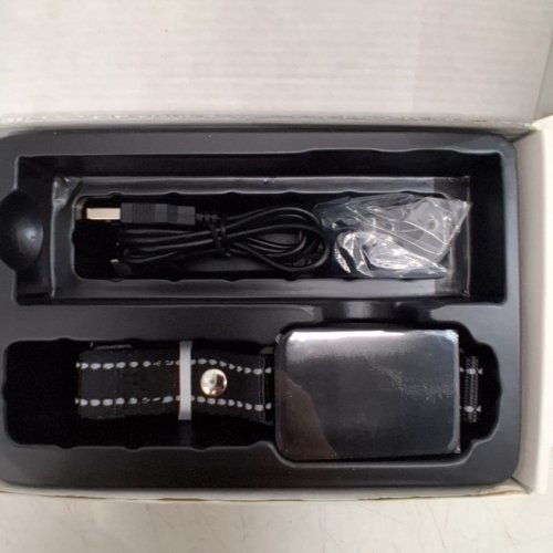 REMOTE WATERPROOF DOG TRAINING COLLAR WITH SCREEN - 3300FT - BLACK image 3