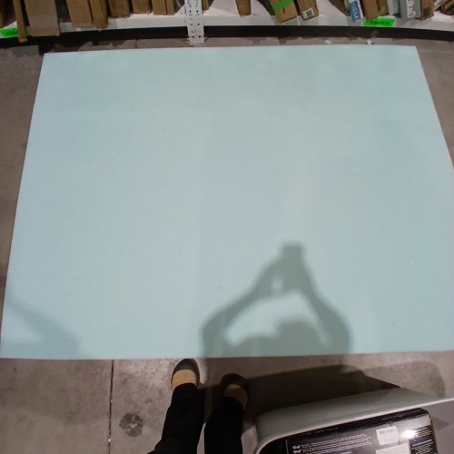 LINENSPA MEMORY GEL INFUSED COOLING FOAM MATTRESS TOPPER - 3" X 75" X 57-QUEEN- BLUE image 2