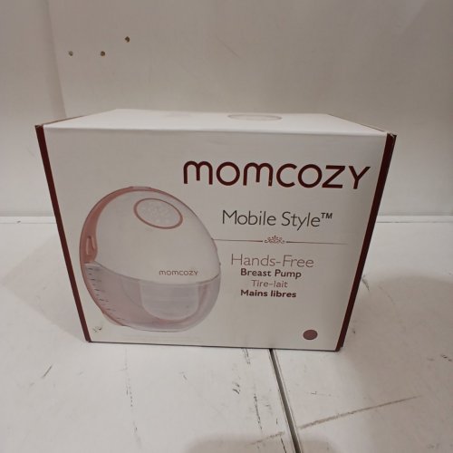 MOMCOZY MOBILE STYLE HANDS-FREE SLIM DOUBLE BREAST PUMP - COZY RED (MODEL: BP311) image 5