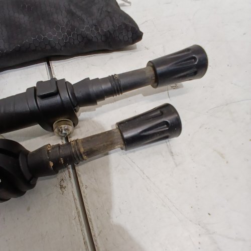 UNISEX ADULT'S CASCADE MOUNTAIN TECH CARBON FIBER TREKKING POLES - OSFM - BLUE image 3