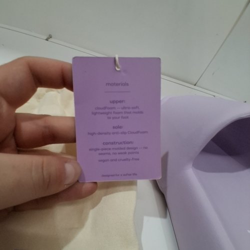 UNISEX MELLOW SOFT CLOUD SLIDES / SLIPPERS - MEN'S: 7-8/WOMEN'S: 8-9 - LILAC (MODEL : ML05) image 2