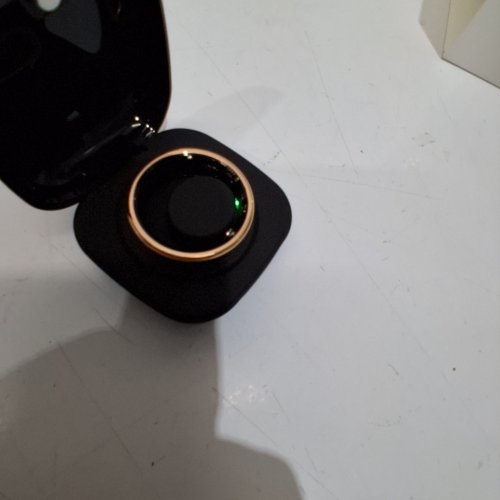 SMART RING FITNESS TRACKER - SIZE 11 - GOLD image 2