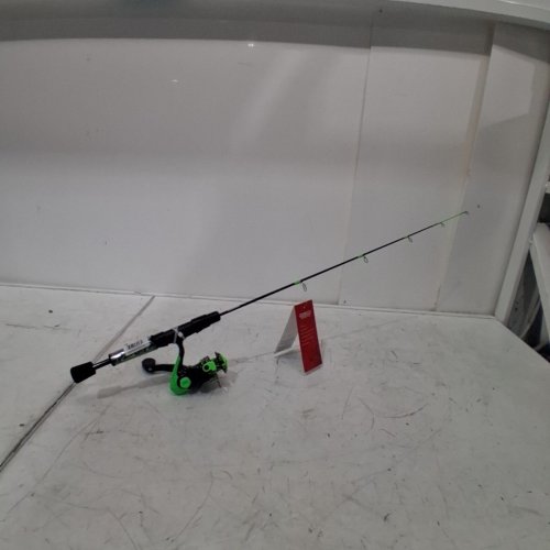 ZEBCO ROAM ICE SPINNING FISHING ROD AND REEL COMBO - 32" - BLACK AND GREEN (ITEM: ZS5843) image 3