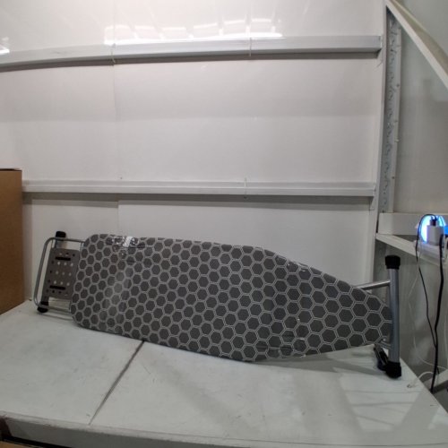 FOLDING FULL-SIZE IRONING BOARD - 56" X 16" - GREY PATTERN image 2