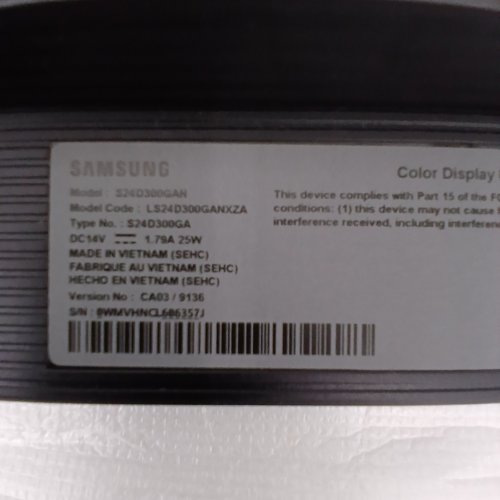 SAMSUNG ESSEDNTIAL S3 FLAT SCREEN IPS PANEL 5MS 100HZ LCD MONITOR WITH EYE-SAVER MODE - 24" - BLACK (MODEL: S24D300GAN) image 8