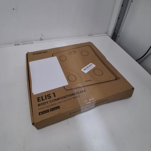 RENPHO DIGITAL WIRELESS WEIGHT SCALE - ANALYZER WITH SMARTPHONE APP SYNC WITH BLUETOOTH - 400LBS - BLACK (MODEL: ES-CS20M) image 4