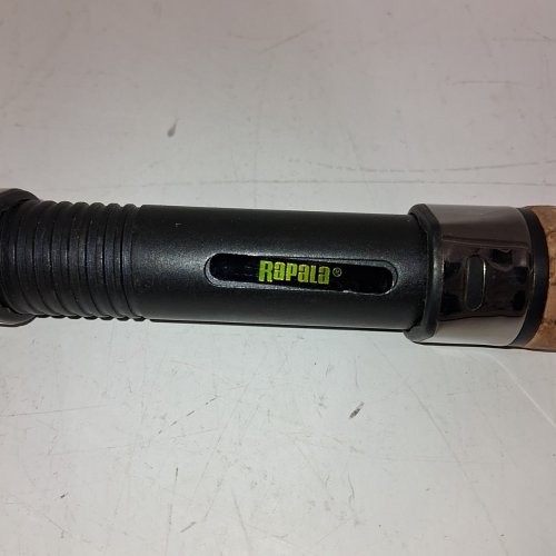 2PC RAPALA MAGNUM SPINNING FISHING ROD - 4FT 9" - MED - BLACK (MODEL: MG20SP49MH2) image 3