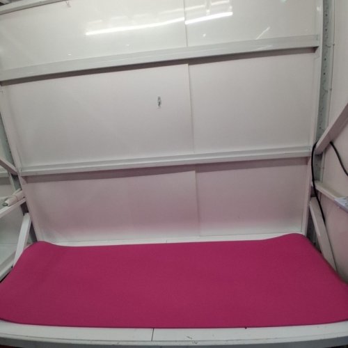 AMAZON BASICS EXTRA THICK YOGA MAT - PINK image 2