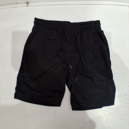 UNISEX DRAWSTRING SHORTS - SMALL - BLACK image 2