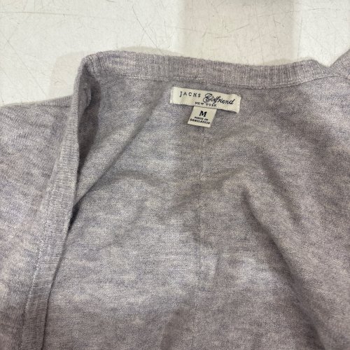WOMEN'S JACHS GIRLFRIEND LONG KNITWEAR CARDIGAN - MEDIUM - GREY (STYLE: 562562) image 2