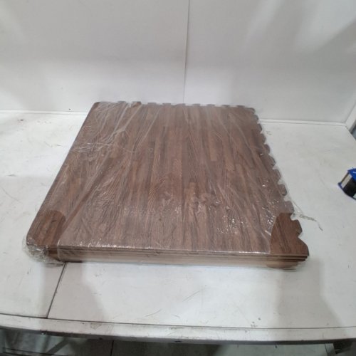 5PK INTERLOCKING EXERCISE FLOOR MAT - 24" - BROWN image 3