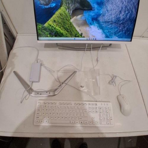 NEXSMART ALL-IN-ONE PC WITH WIRED KEYBOARD & MOUSE - WINDOWS 11 PRO, INTEL I7-7700HQ, 16GB RAM, 512GB SSD - 27" - WHITE (MODEL: NX5) image 9