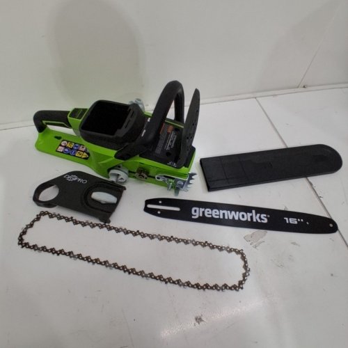 GREENWORKS PRO 80V CORDLESS CHAINSAW - 16" *TOOL ONLY* (MODEL: CS80L01) image 3