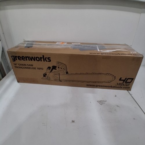 GREENWORKS PRO 80V CORDLESS CHAINSAW - 16" *TOOL ONLY* (MODEL: CS80L01) image 4
