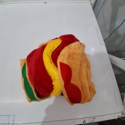 BABY PALAMON ONE-PIECE HOTDOG COSTUME - 0-6 MONTHS - BROWN/RED/GREEN/YELLOW image 3