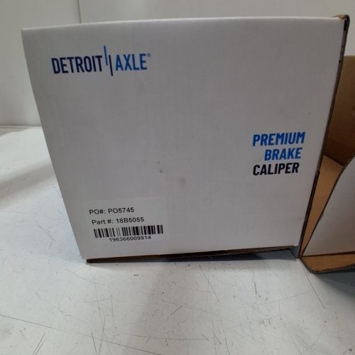DETROIT AXLE PREMIUM BRAKE CALIPER - FITS SELECT DODGE MODELS - SILVER (ITEM: 18B5055) image 2