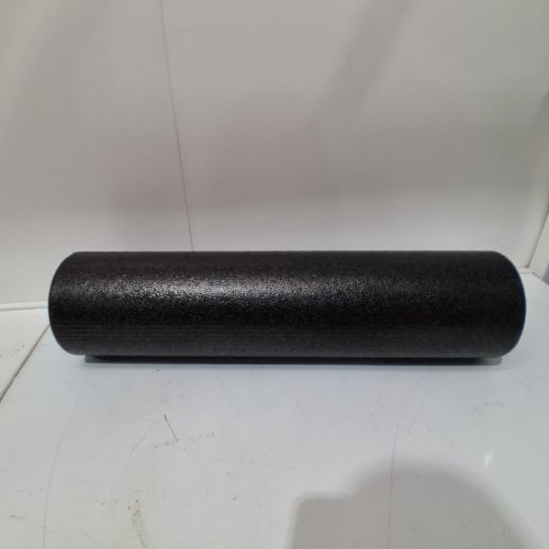 AMAZON BASICS HIGH-DENSITY ROUND FOAM ROLLER FOR YOGA & EXERCISE - 24" - BLACK image 2