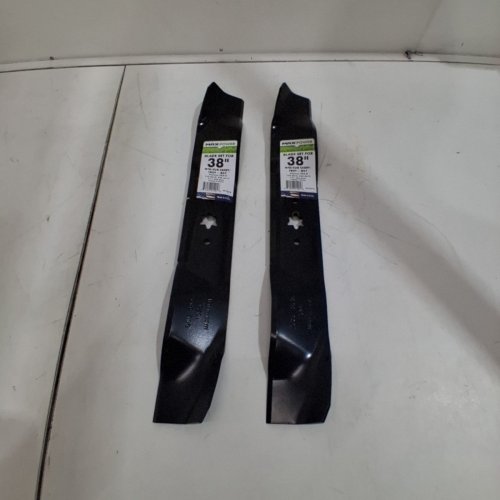 2PK MAXPOWER 561531 BLADE SET FOR 38" CUT MTD/CUB CADET/TROY-BILT (MODEL: 742-0610, 942-0610) image 2