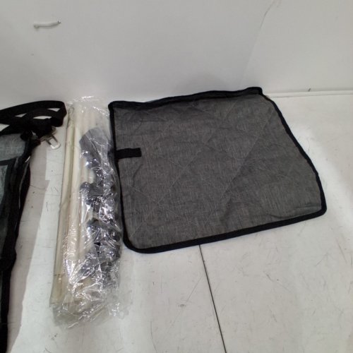 NJNJ DOG CAR SEAT FOR PET TRAVEL - 14" X 19" X 19" - GREY image 3