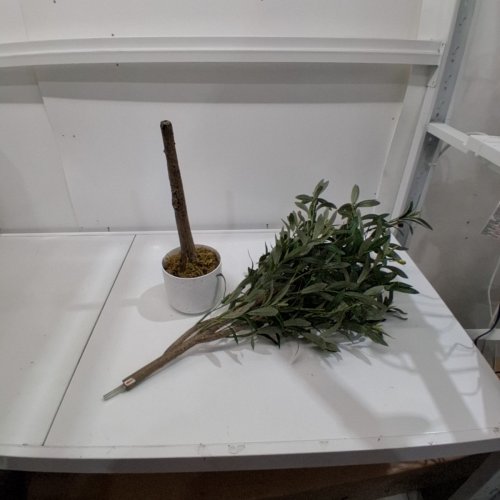 GARVEE ARTIFICIAL OLIVE TREE - 4FT - BLACK/GREEN (PHO_10VQVJ62) image 3
